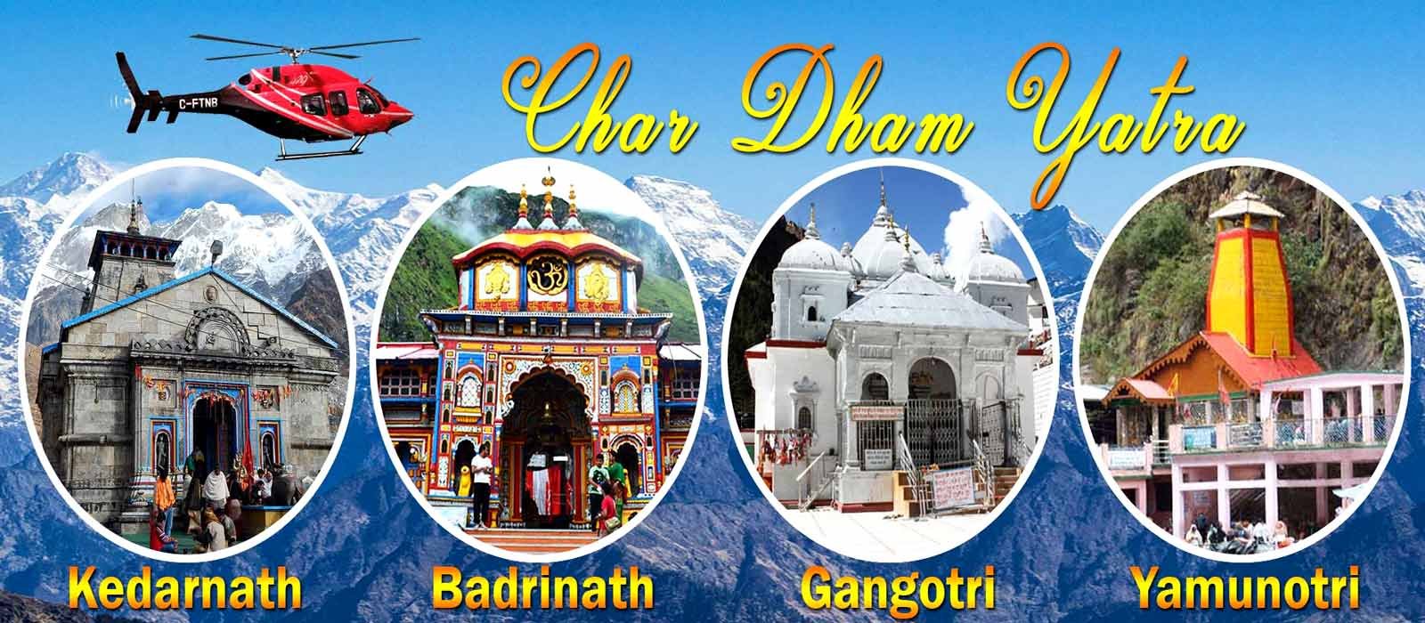 Chardham Yatra in Uttarakhand, India